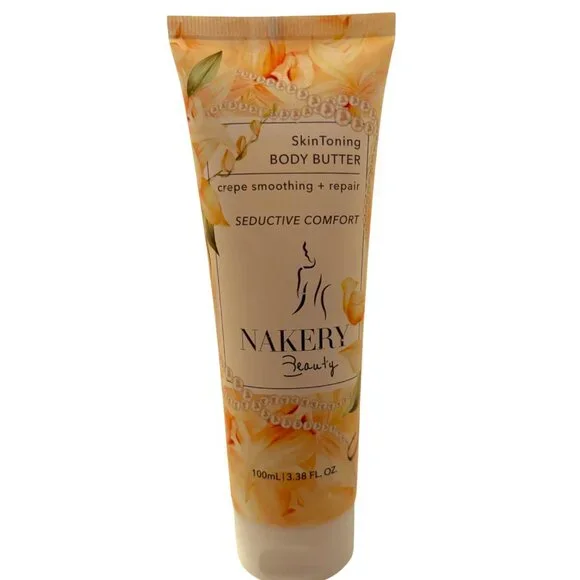 Nakery Beauty Skin Toning  Body Butter SEDUCTIVE COMFORT 3.38 fl. oz. Sealed New - Picture 2 of 3